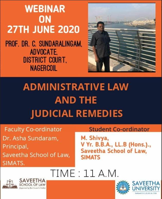  ADMINISTRATIVE LAW AND JUDICIAL REMEDIES