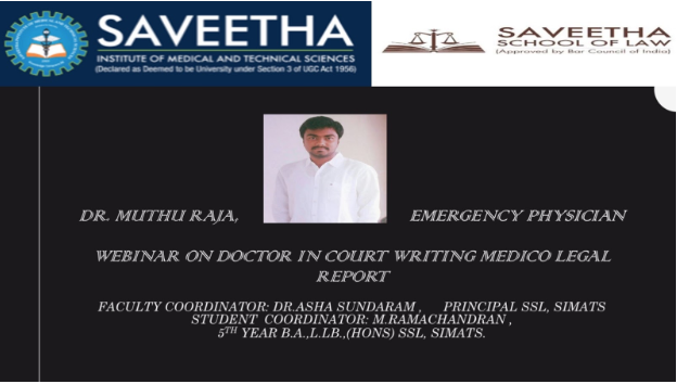 DOCTOR IN COURT WRITING MEDICO LEGAL REPORT