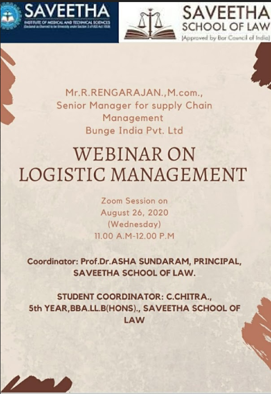 LOGISTIC MANAGEMENT