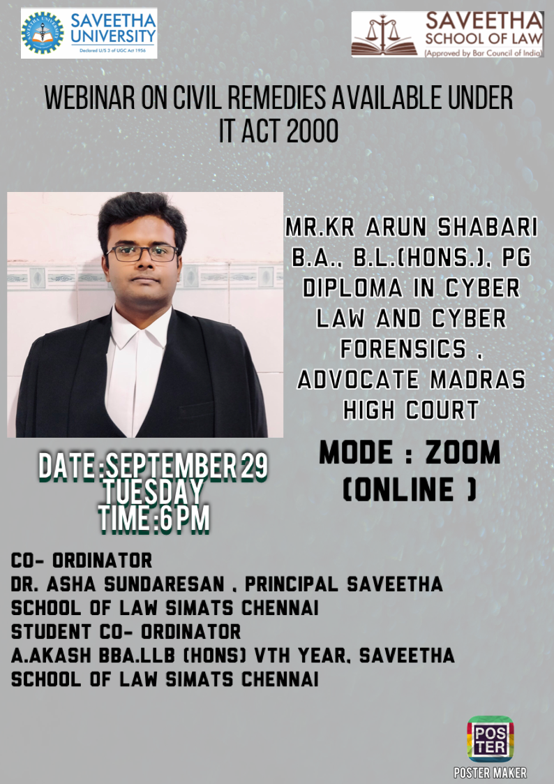 Civil remedies available under IT Act 2000