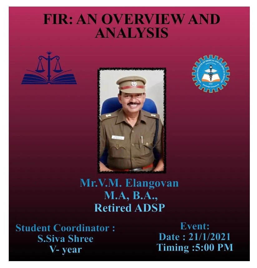 FIR:AN OVERVIEW AND ANALYSIS 