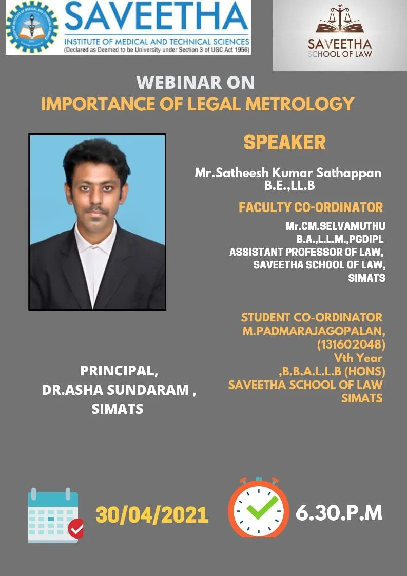 Legal Metrology