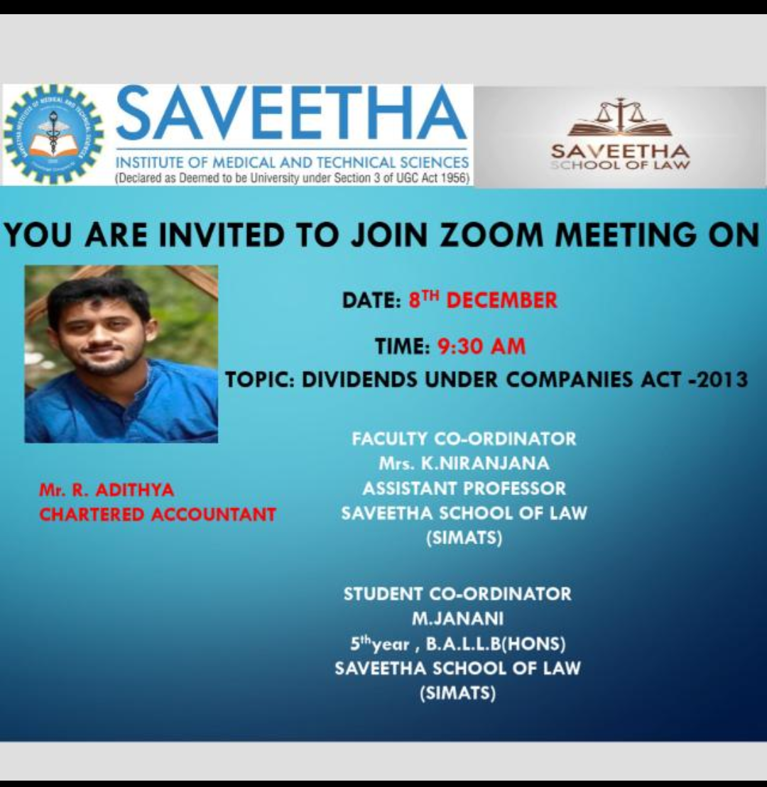 Dividends under companies Act 2013