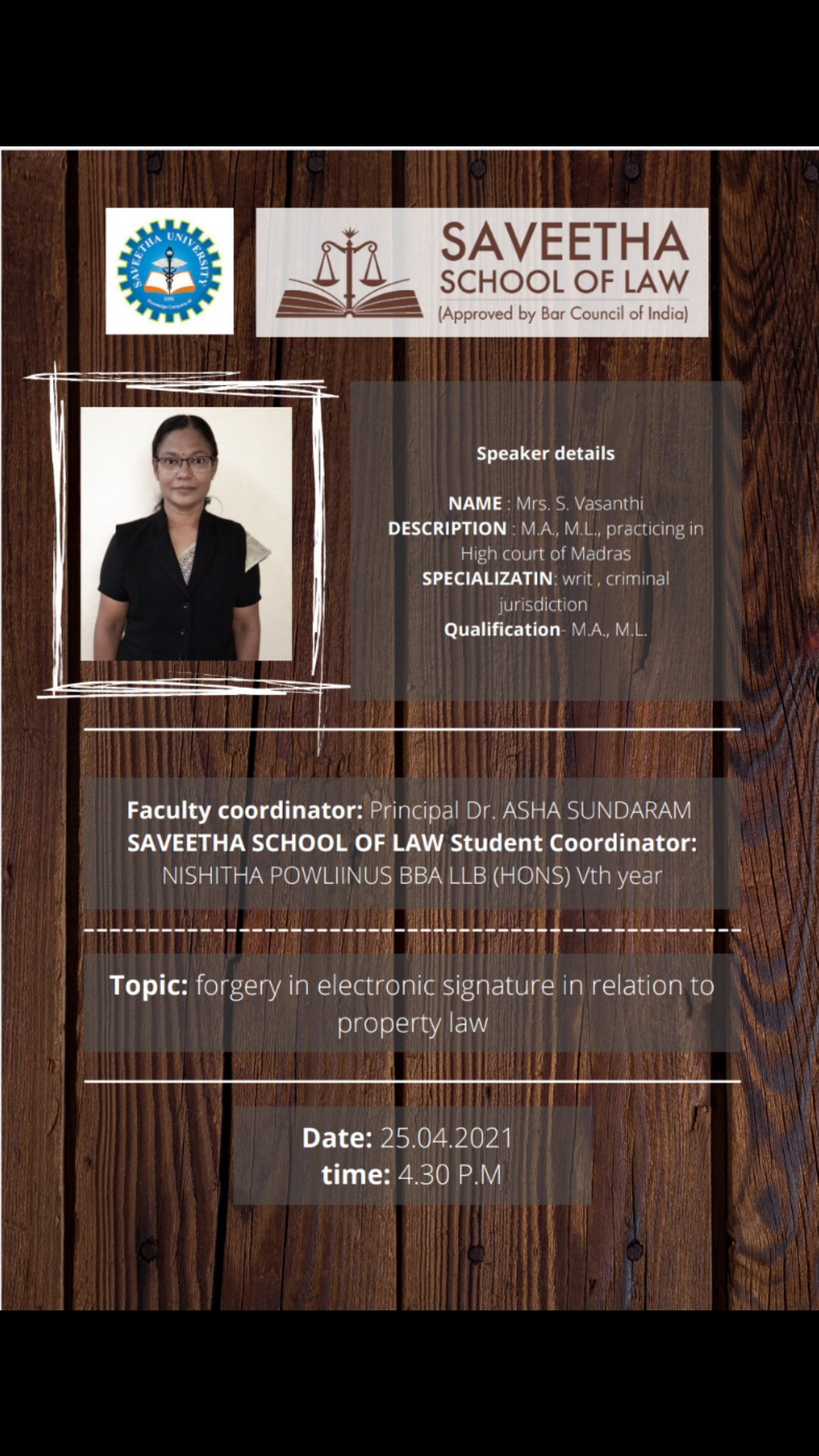 Forgery in electronic signature in relation to property law