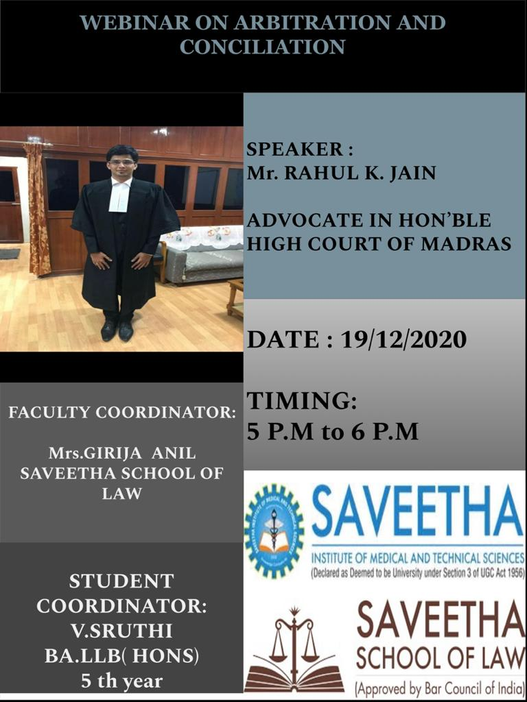 ARBITRATION AND CONCILIATION