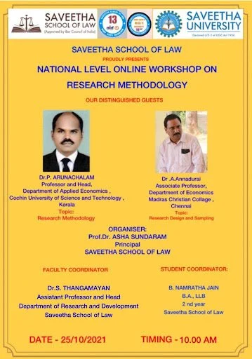 National Workshop on Research Methodology 