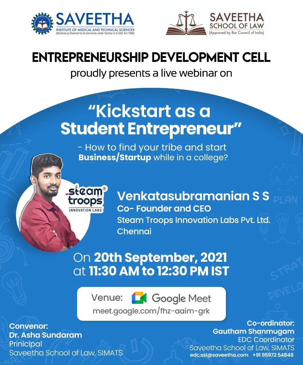 Kickstart as a Student Entrepreneur