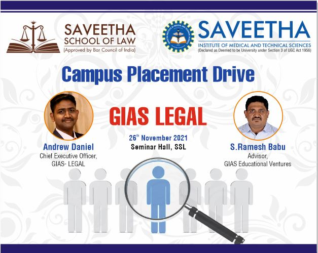 Placement Drive - GIAS LEGAL