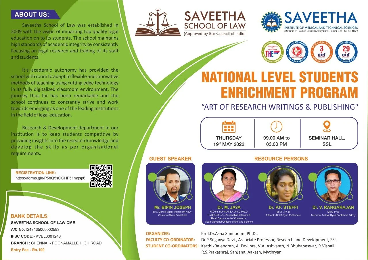 National Level Students Enrichment Program