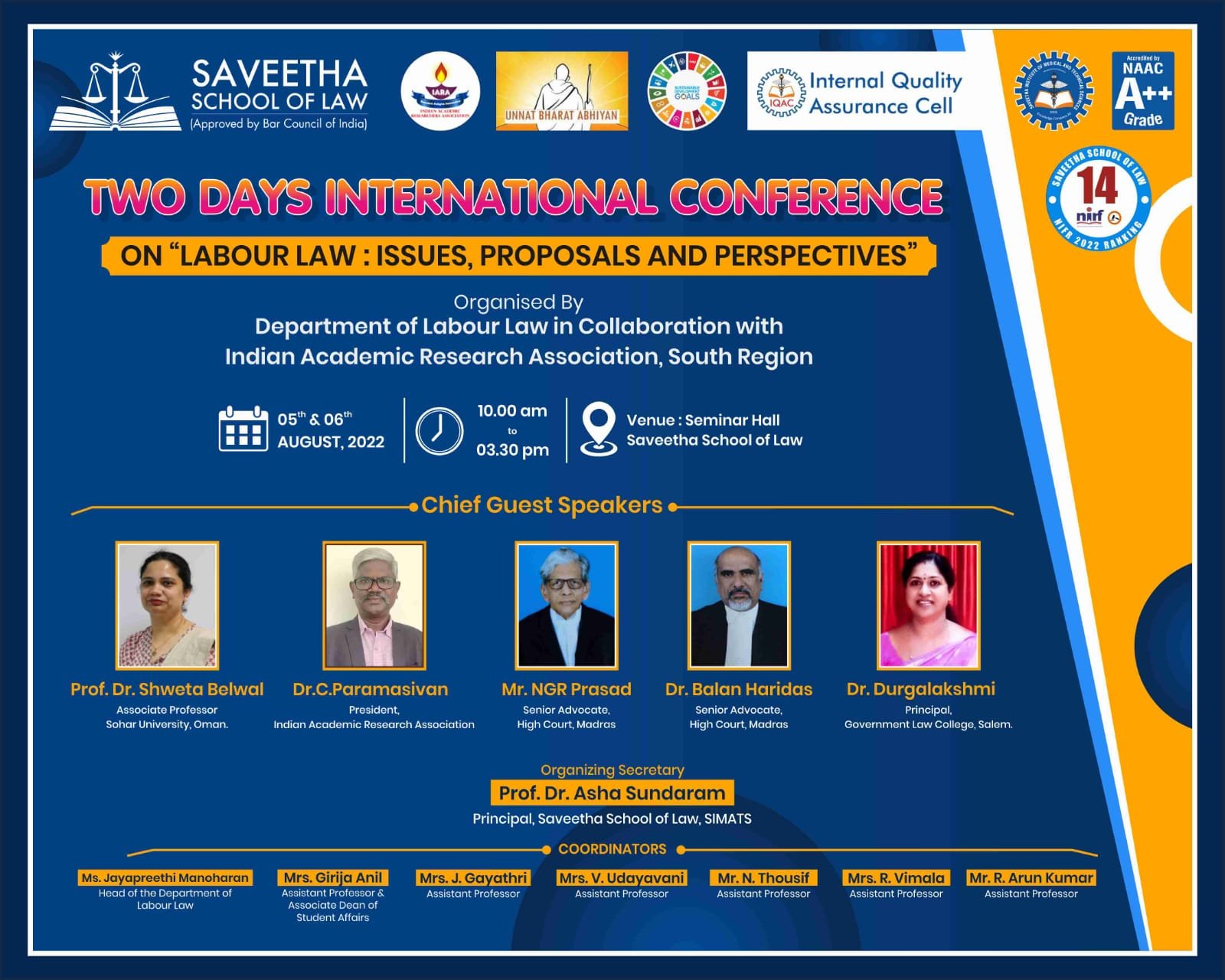  International Conference on Labour Laws: issues, proposals and perspectives 