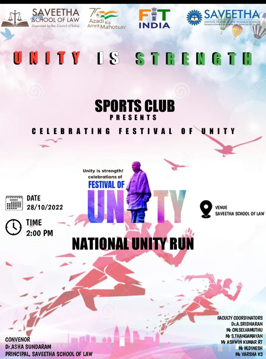 National Unity Day Celebrations