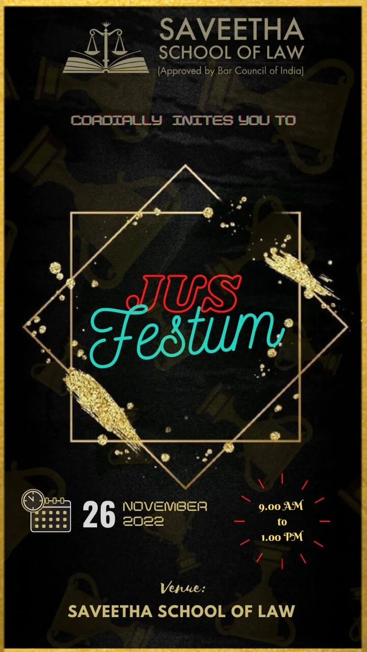 Jus Festum’ 2022 - Constitutional Law Day Celebrations