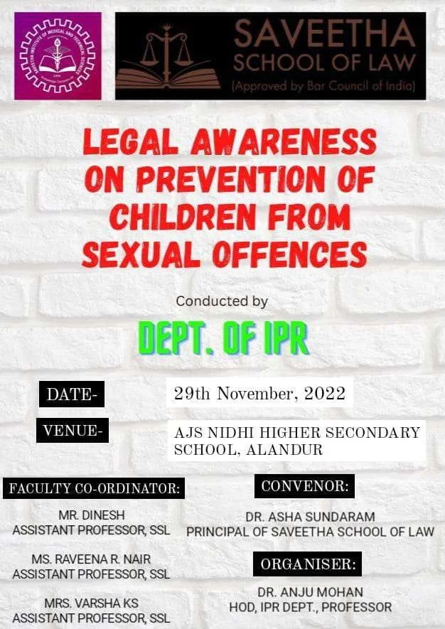 LEGAL AWARENESS PROGRAM