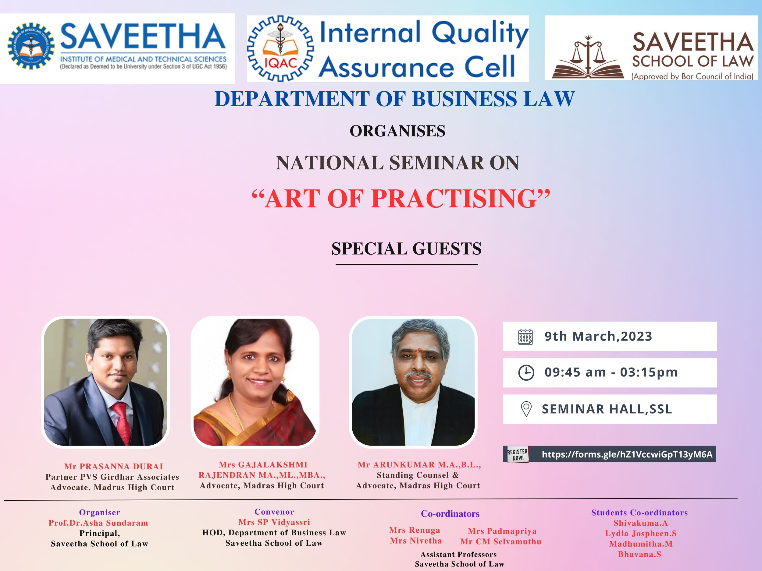 Career Development Progarmme -  The Art of Practicing