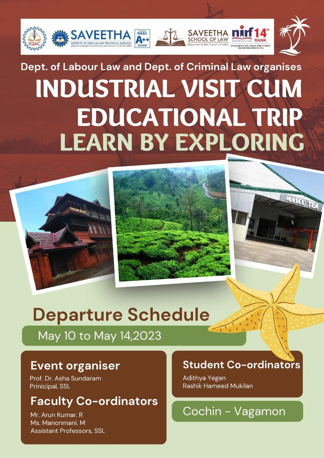 INDUSTRIAL VISIT CUM EDUCATIONAL TRIP 