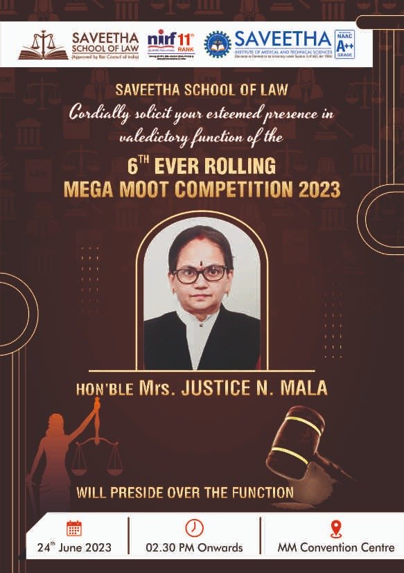 6th EVER ROLLING MEGA MOOT COMPETITION 2023