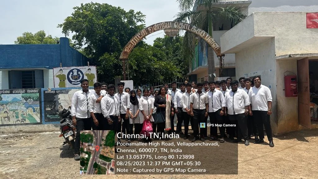 UBA visit to the Sembarambakkam Village on 25th August 2023
