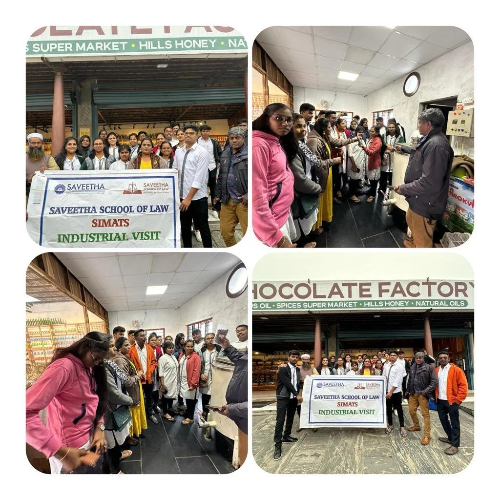 Industrial Visit at ELITE CHOCOLATE FACTORY