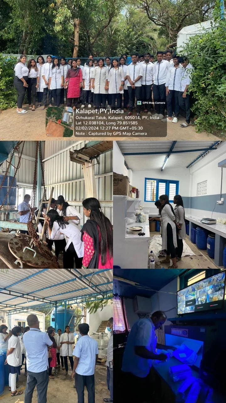 Industrial Visit to Agrochemical Pvt. Ltd., on 02-Feb-2024