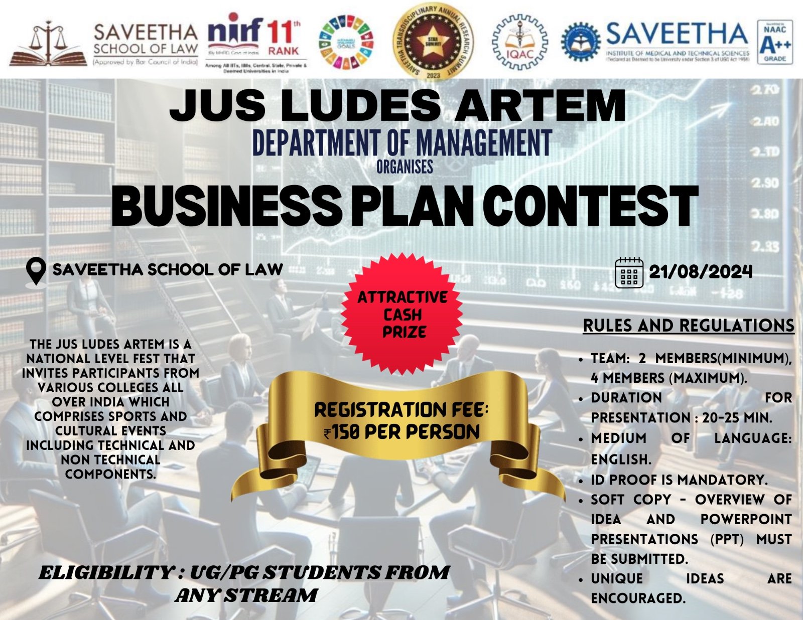 JUS LUDES ARTEM - BUSINESS PLAN CONTEST
