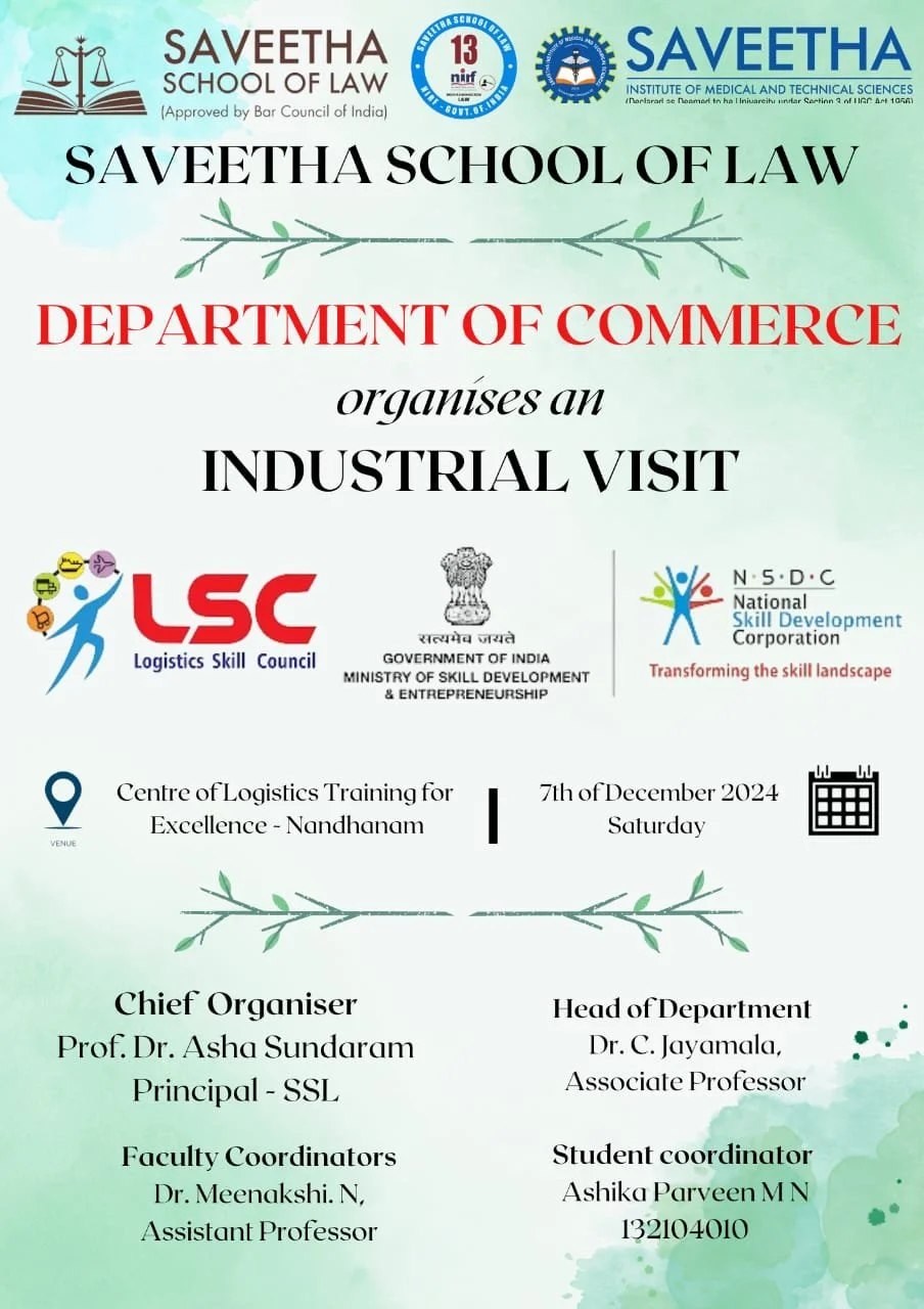 LSC(Logistics Skill Council) - Industrial Visit