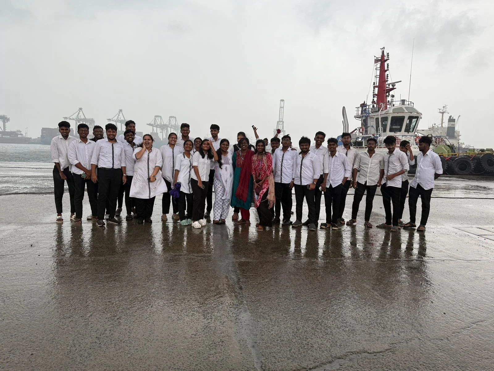 Chennai Port Trustee - Industrial Visit