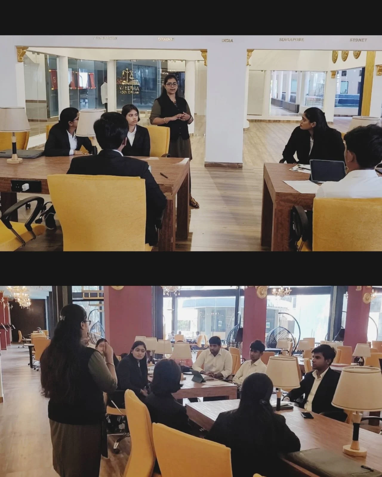 Placement Drive at Saveetha School of Law in Collaboration with Origin Law Labs