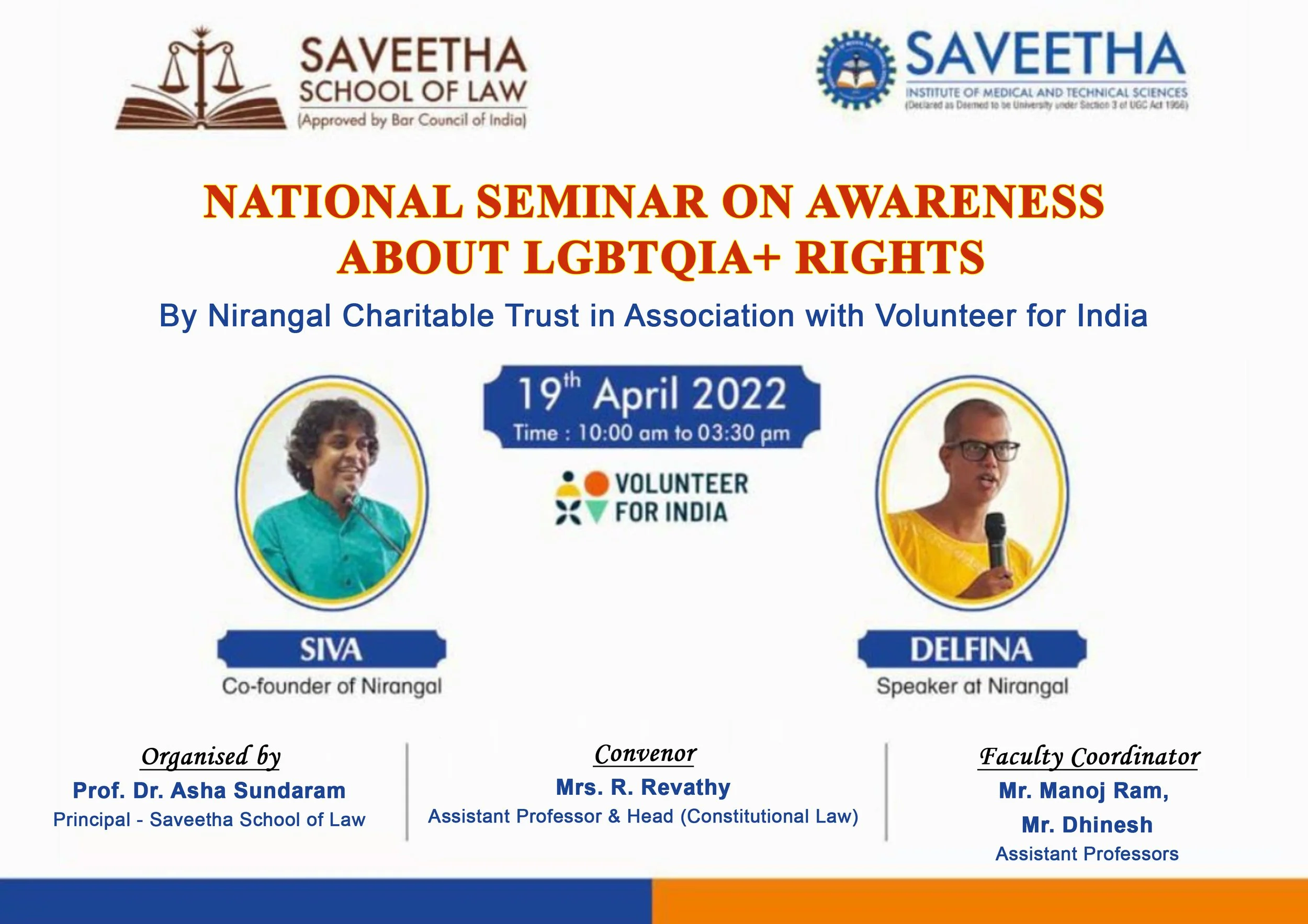 Seminar on Awareness on LGBTQIA+ Rights  