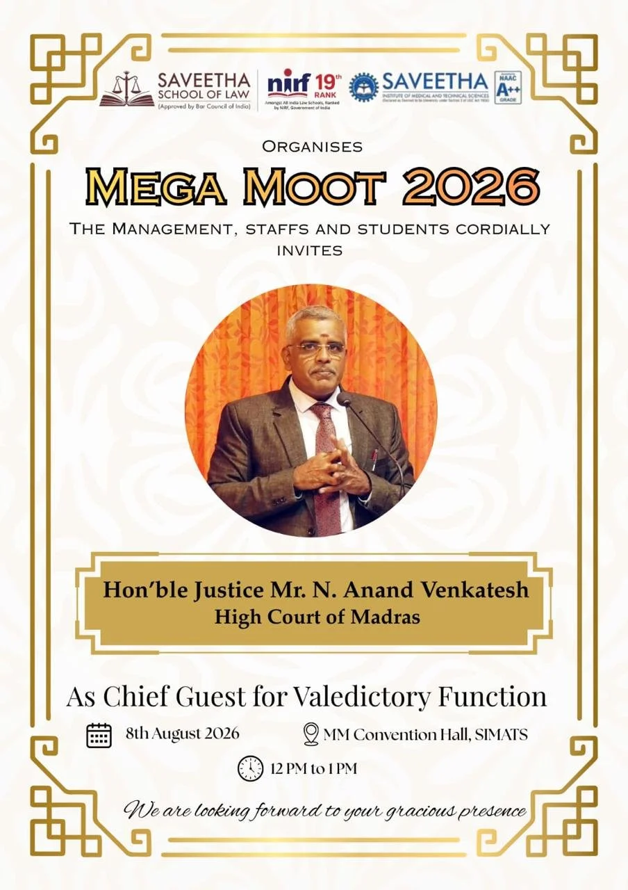 9th Ever-Rolling Mega Moot Competition 2026 on 8 August 2026
