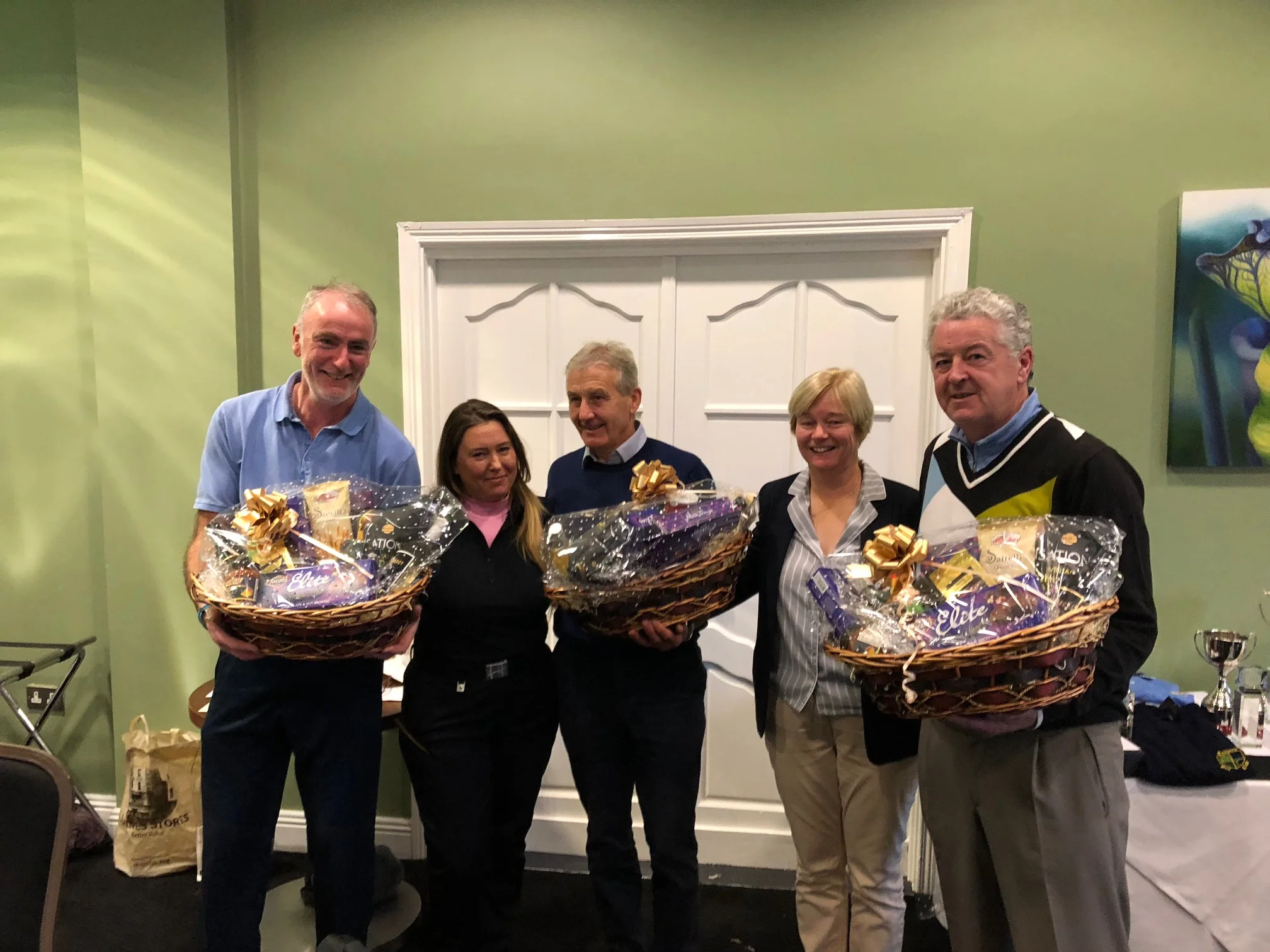 1st Place 56.1 Liam O’Loughlin, ValerieClifford, Pat Edgeworth & Pat Edgeworth RPesented by LLady Capt Mags Ryan