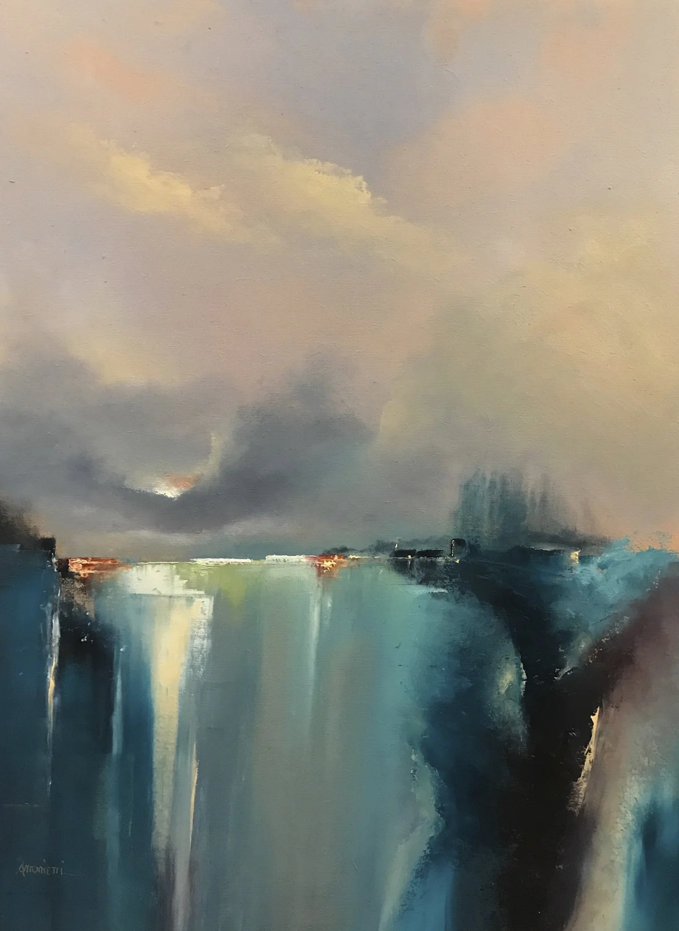 olieverf 30x40cm
