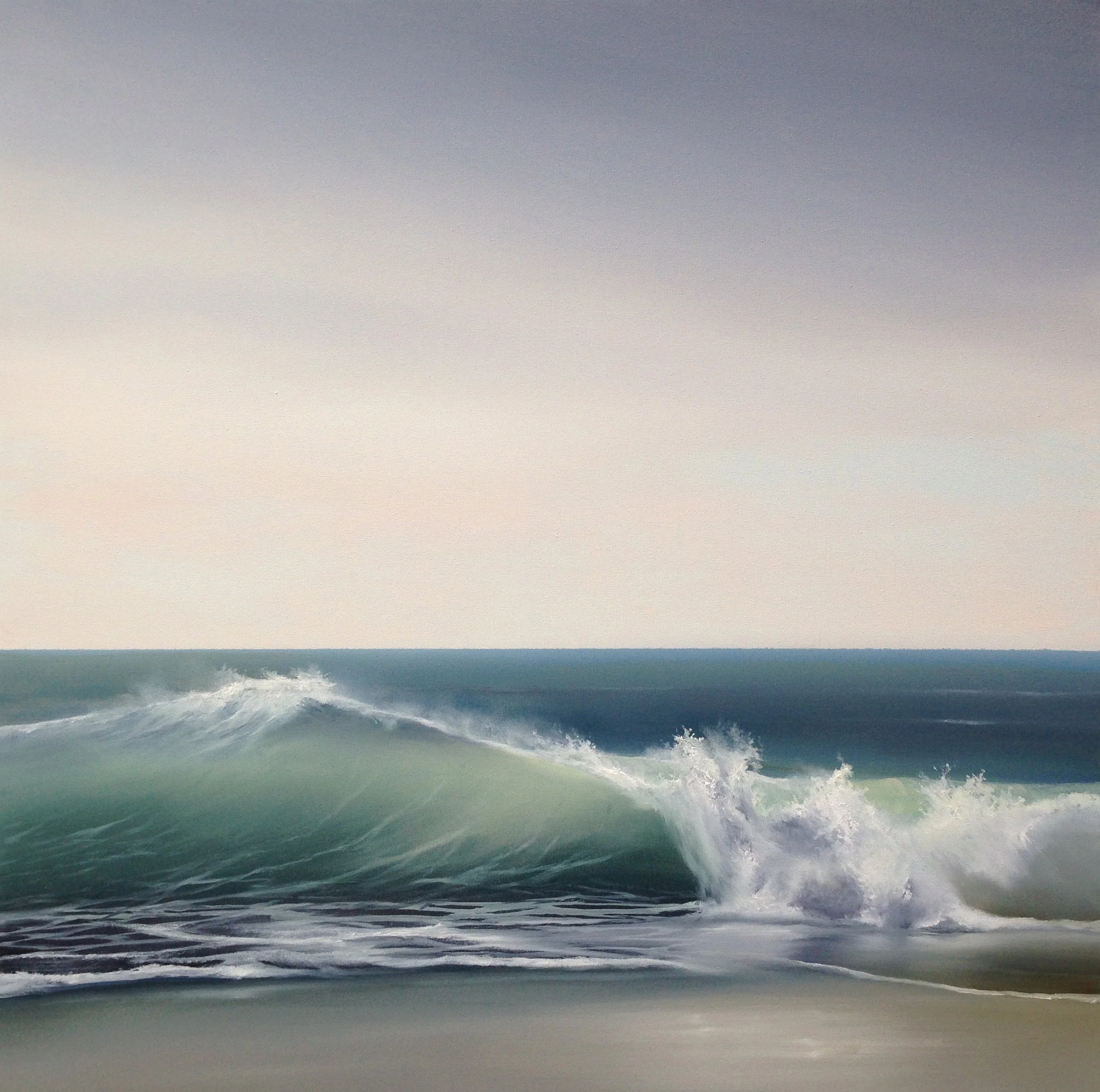 olieverf 80x80 cm