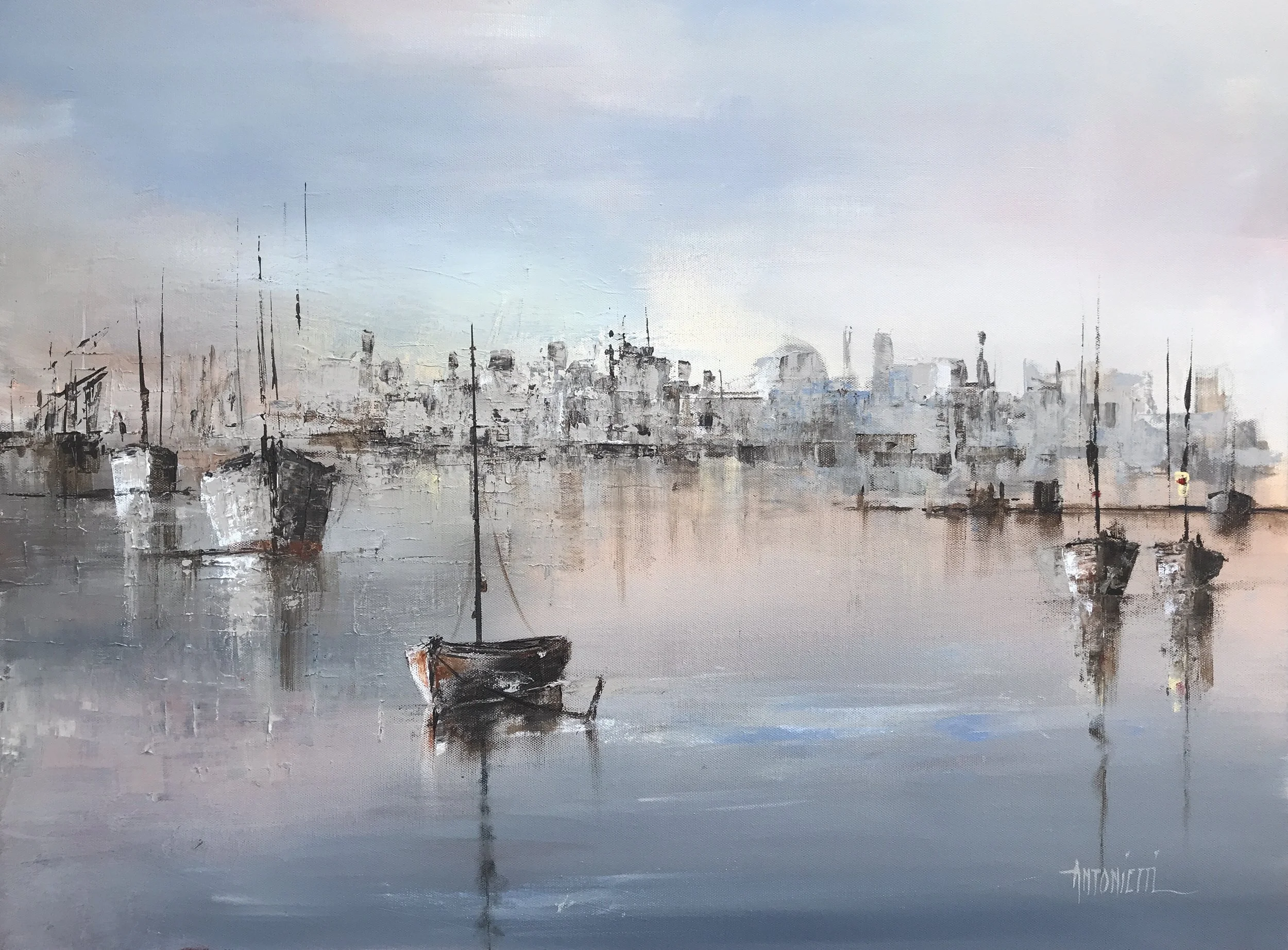 olieverf 80x60 cm