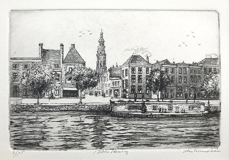 ets en aquatint 15x10cm