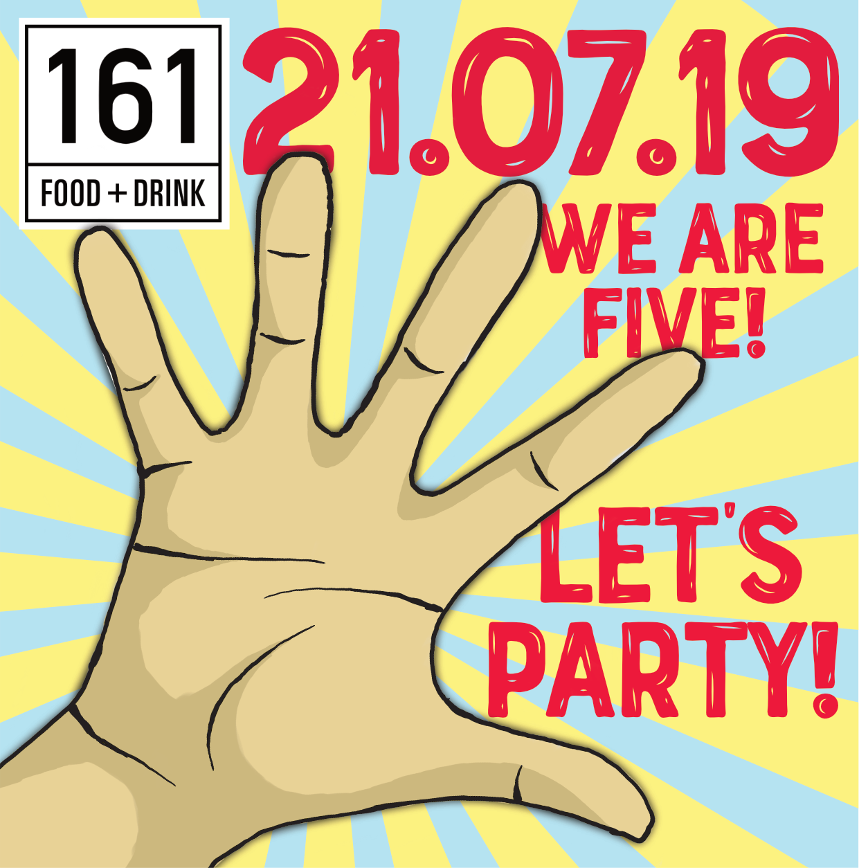 WE ARE 5 - WIN A MAGNUM OF BUBBLY!