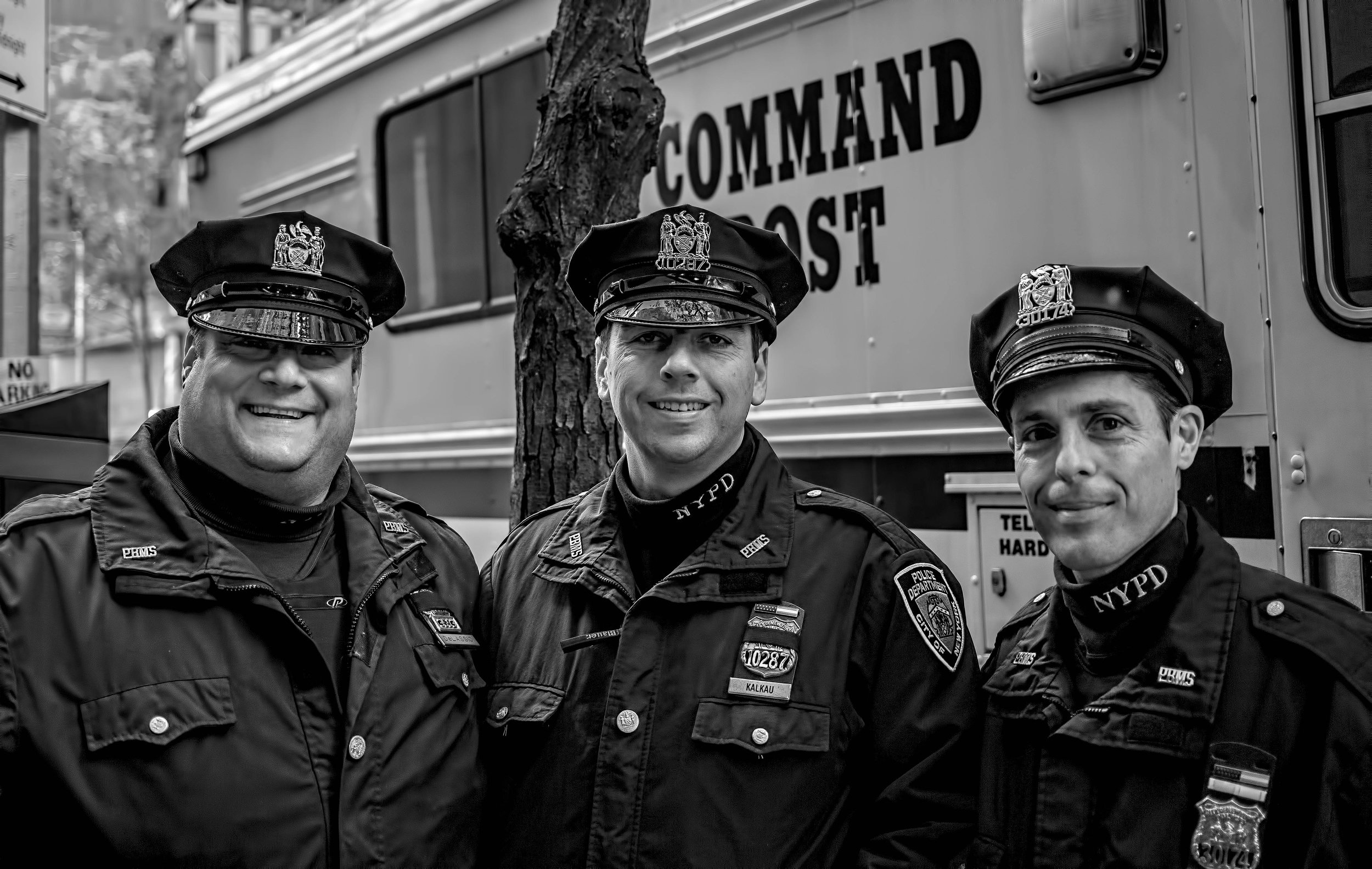 Three Policemen, New York City