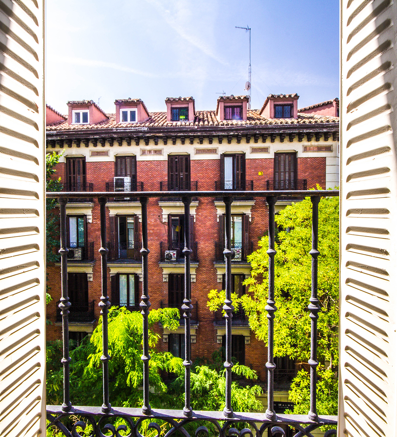 View from Hotel Room, Madrid
