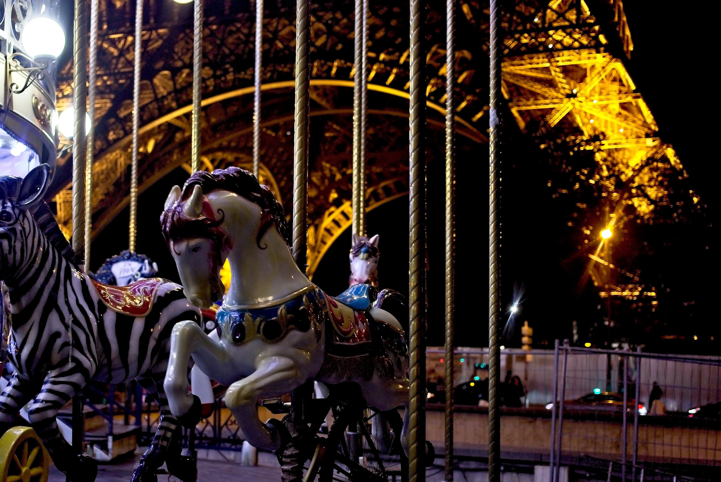Fairground, Eiffel Tower