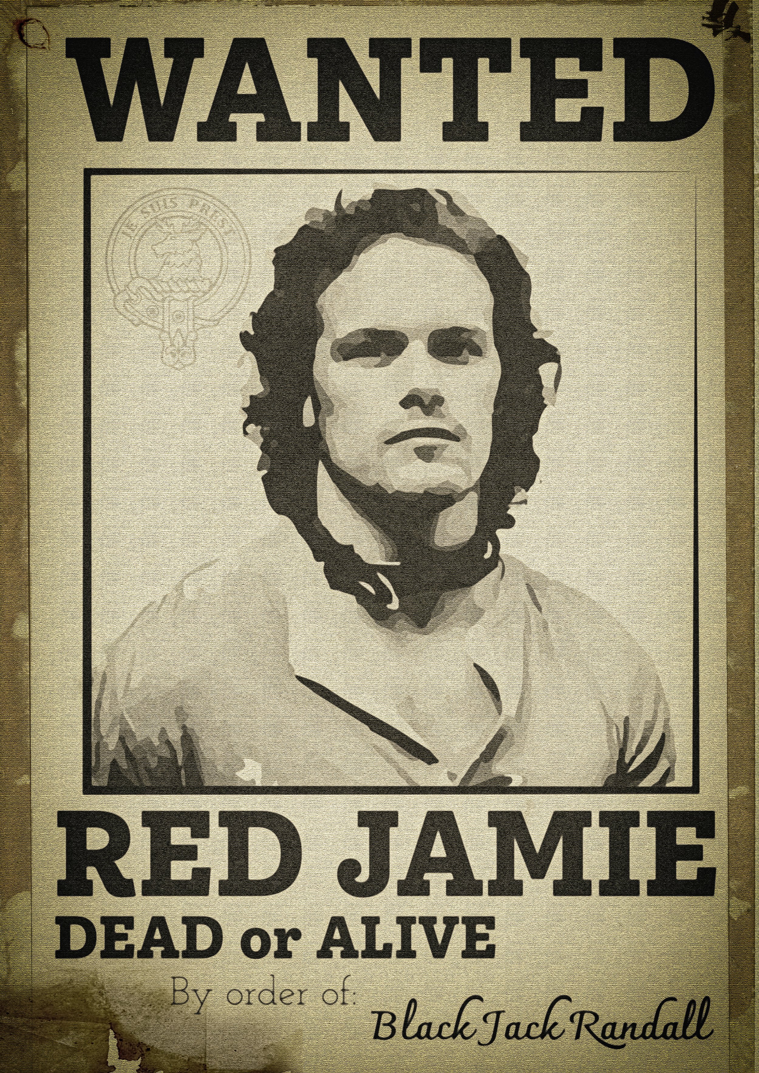 Wanted. Red Jamie Poster