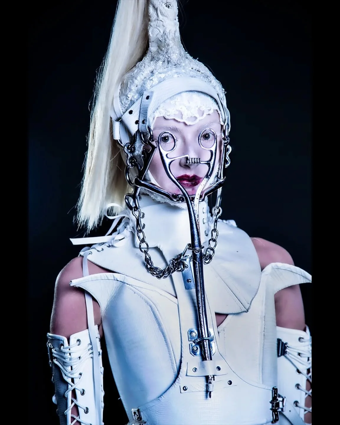 Ghost in the Machine
&quot;Remember to speak from the scar, not the wound.&quot;

Model: @orlandocyborgashley 
Costume Designer: @sybansyban 
Makeup artist: @alyona.artistry 
Photography: @tomwattsdop