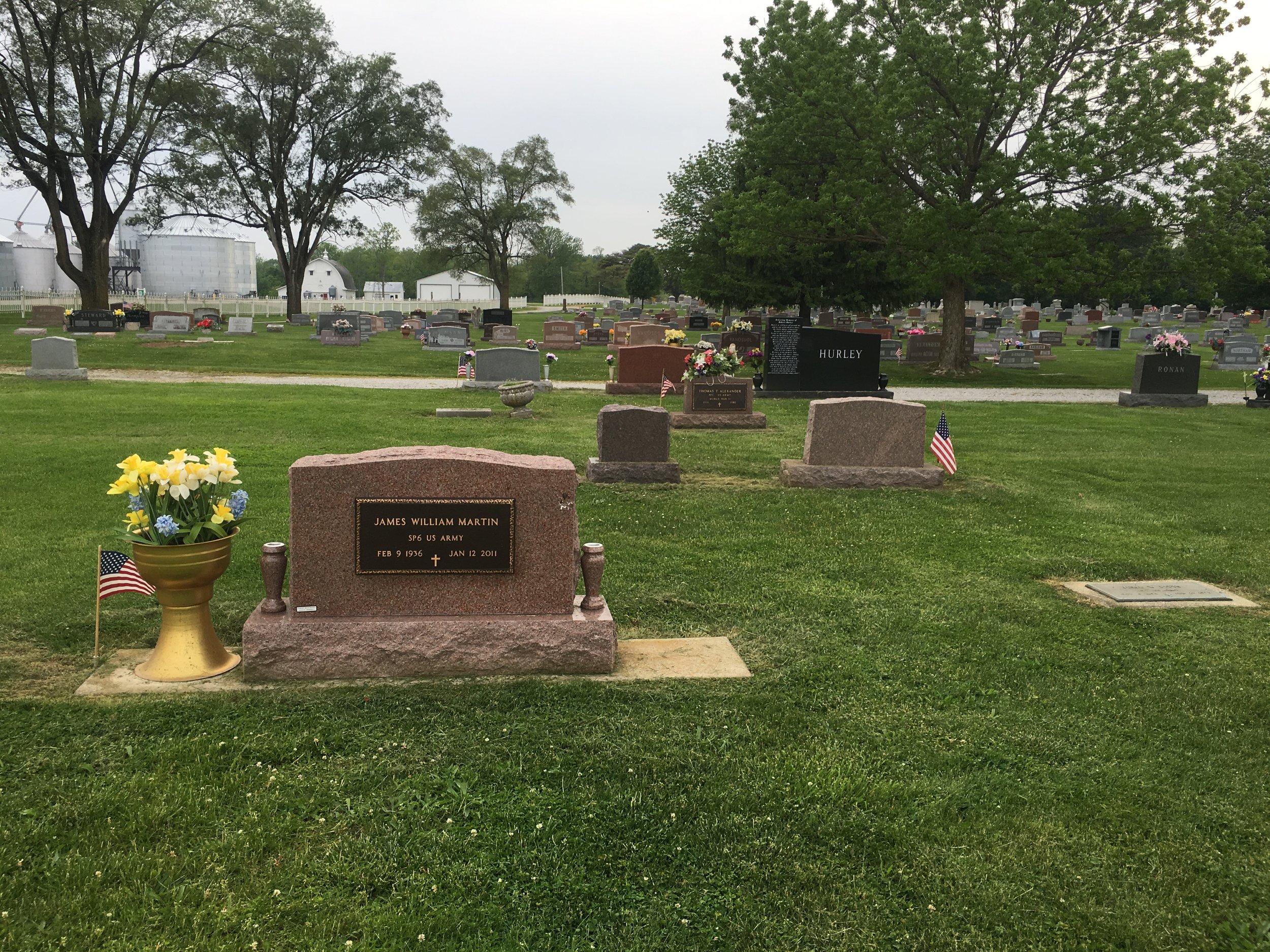 Memorial Day at Cemetery