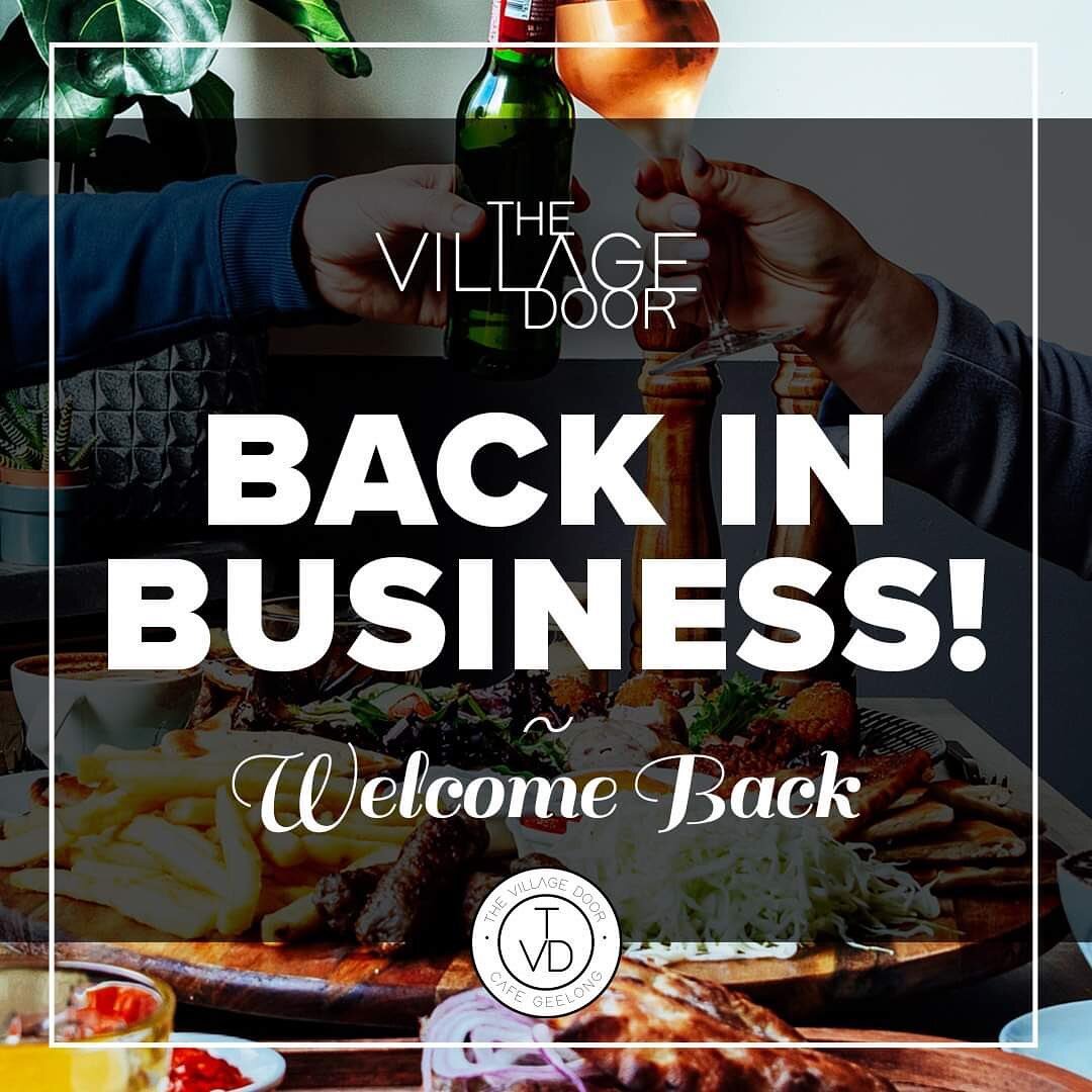 We are BACK thank GOODNESS because we were missing you all too much!  As of tomorrow we are open for dine in with some restrictions, 1 person per 4sq meters and table service are all in place!  Please before you enter check in at the counter and show