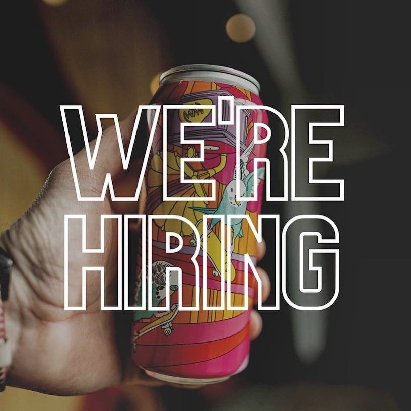 Currently hiring || BREWERY SALES REP ‼️‼️

Do you have a passion for craft beer, sales, and community relations? Apply today. Hit the link in bio for the full job description and application 🤝