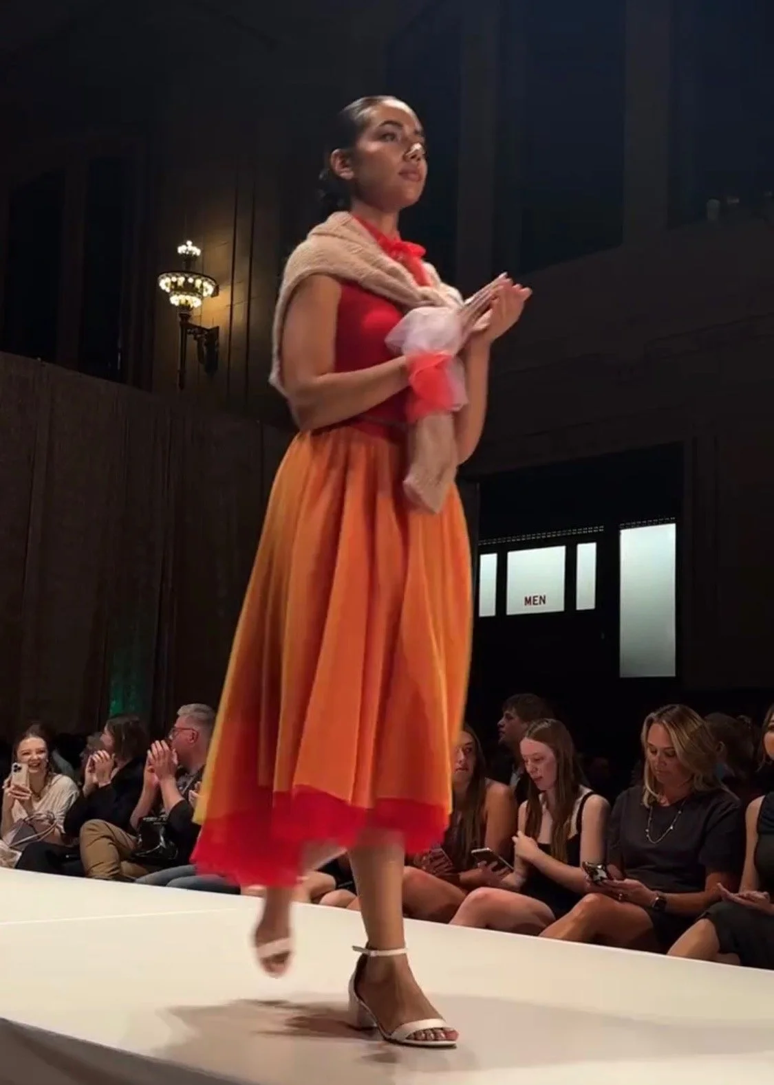 Halloween Pumkin tulle skirt