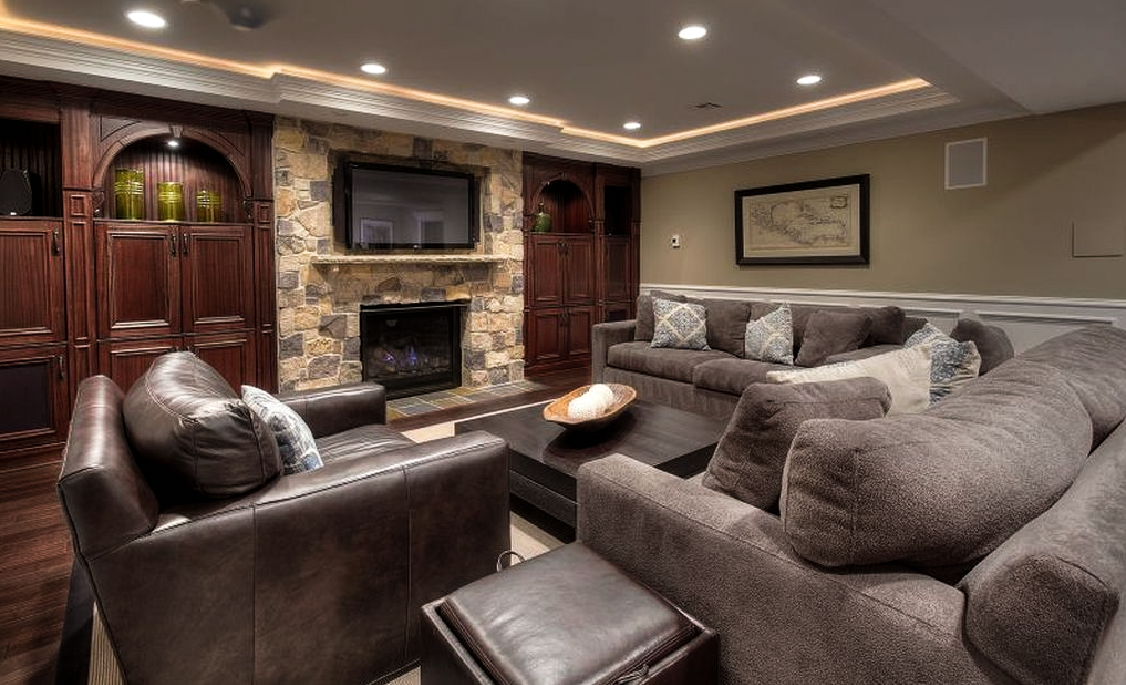 Basement Living Room