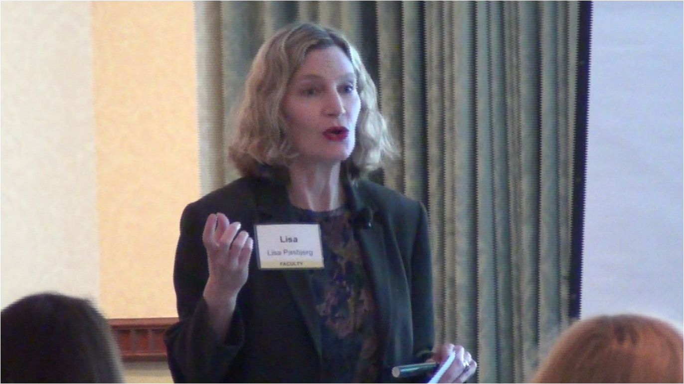 Lisa Presenting at the Cleveland Clinic Women in Healthcare Forum 