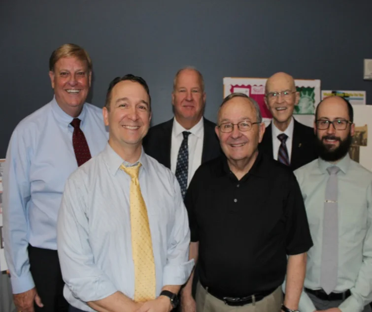 Advent Christian Pastors: Rev. Butch Jerrell, Dr. Sam Warren, Rev. Ken Olsen, Rev. Chris Hall, Rev. Frank Hall, Josh Chamberlin