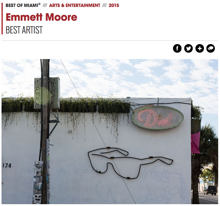 MIAMI NEW TIMES: Best Artist 2015