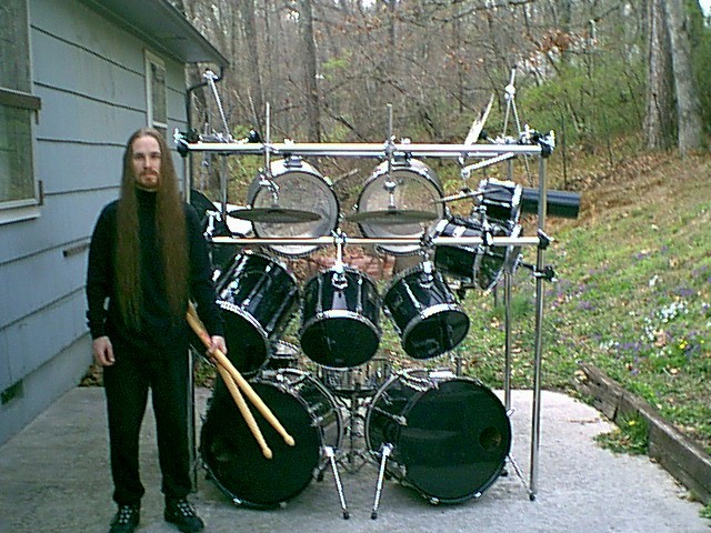 Definitely need to show up in time for load in if this guy is your drummer