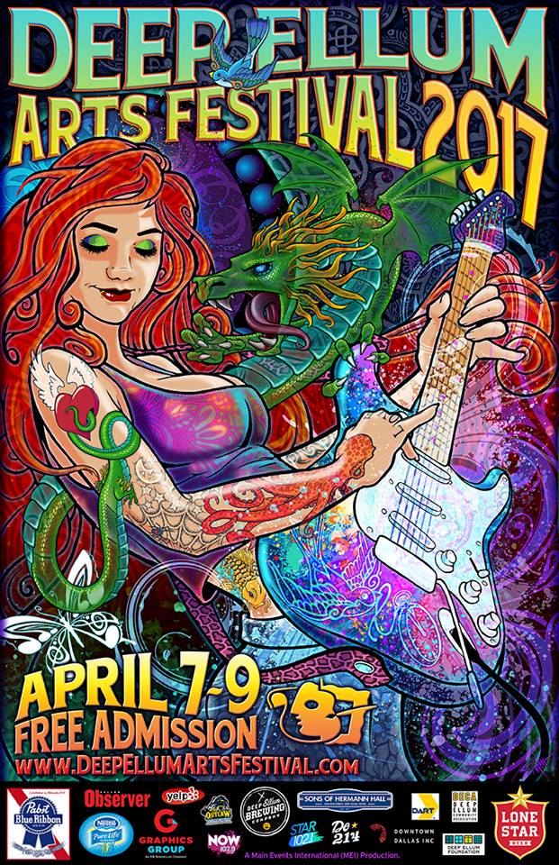 Image via Deep Ellum Arts Festival Facebook Page